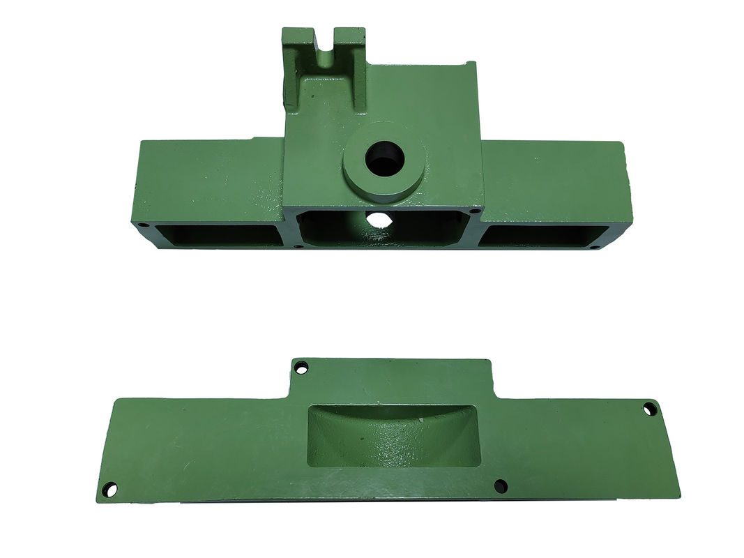 ASTM A536 65-45-12 Χύτευση μεταλλικών εξαρτημάτων Powder Coat And Precision Machining Housing για διπλή αντλία
